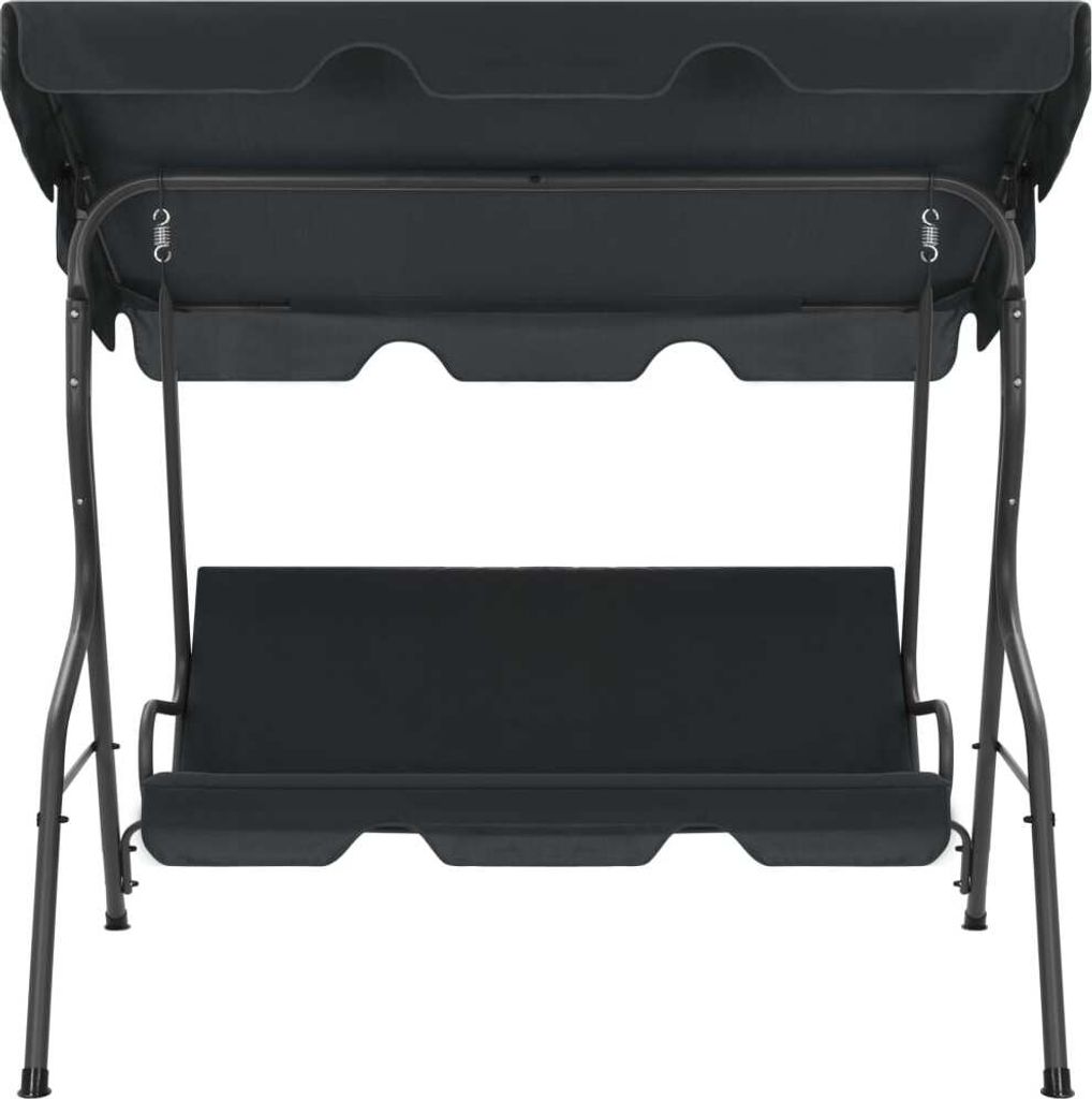 vidaXL Hollywood swing antracite 170×110×153 cm Immagine del prodotto 