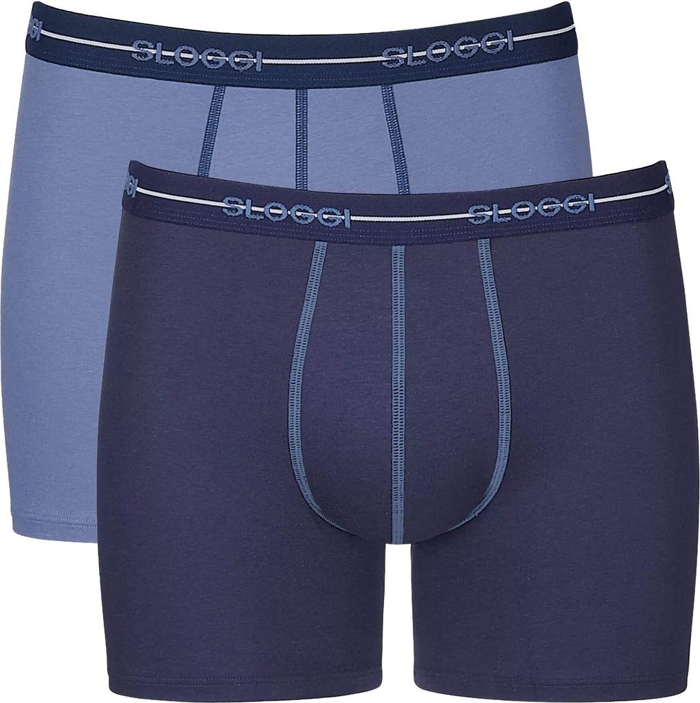 sloggi Herren Retro Pants 2-Pack Start Short - MULTIPLE COLOURS 1 - Größe 7