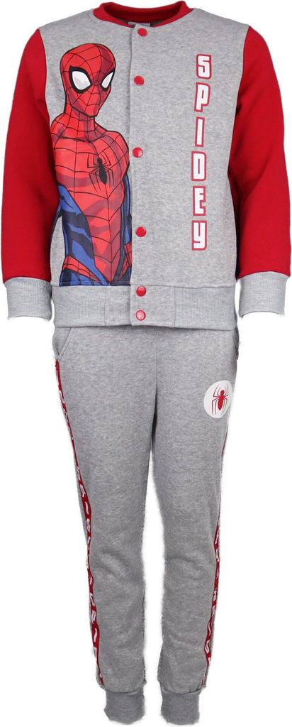 Marvel Avengers Sportanzug Marvel Spiderman Kinder Sport Jogginganzug, 104 / Grau