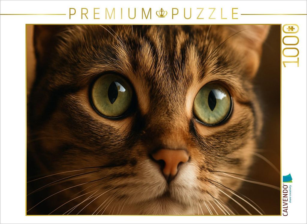 CALVENDO Puzzle Spiegel der Seele | 1000 Teile Lege-Größe 64x48cm Foto-Puzzle für glückliche Stunden