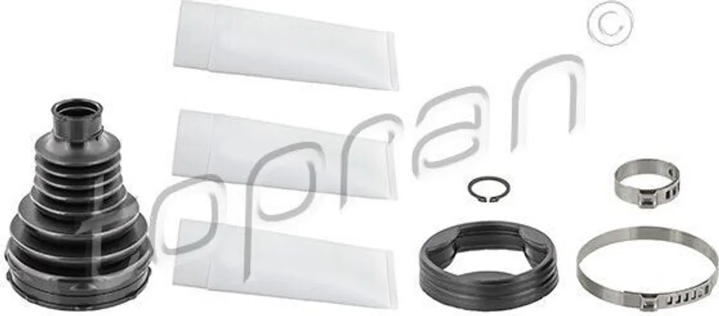 Kit Soufflet de Cardan TOPRAN 628 914 pour Renault Captur I et Sandero