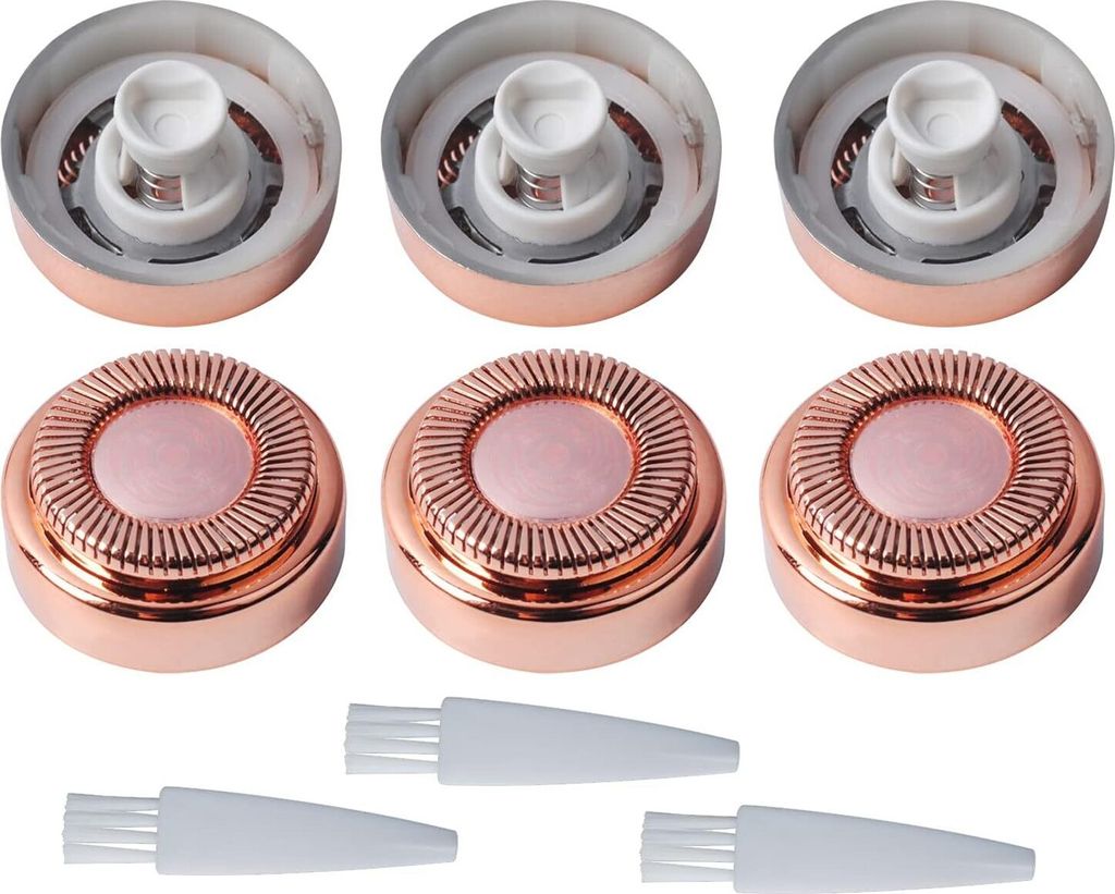 6 Ersatzköpfe für Flawless Hair Remover – Für Lippen, Kinn, Produktbild 3