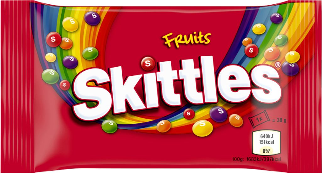 Skittles Fruits Chewy Candy 38 g Image du produit 