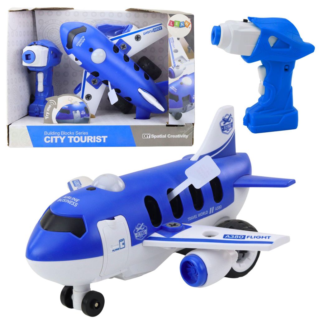 Destornillador Control Remoto Rc Plane Azul 2en1 Imagen del producto 