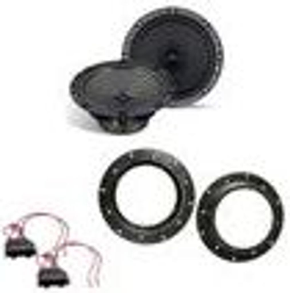 Axton ATX165 Koaxial Lautsprecher 2-Wege Einbauset für Caddy Golf 5 Jetta Sharan