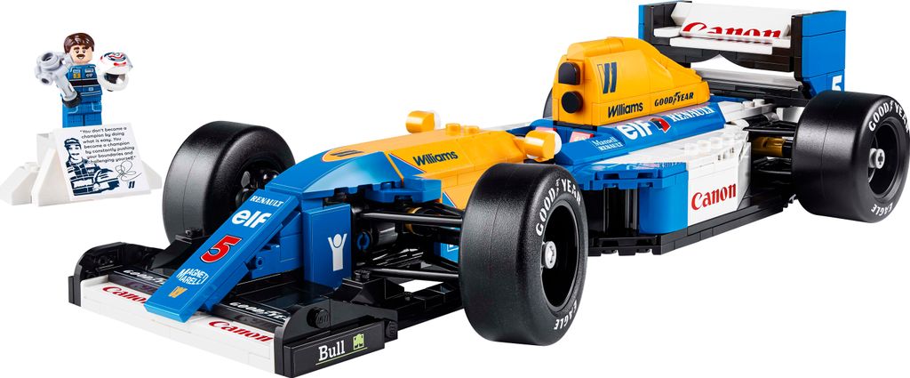 LEGO 10353 Ikony Williams Racing FW14B s Nigelom Mansellom Obrázok produktu 
