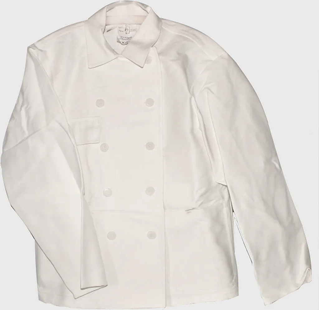 Veste de cuisine blanche pour homme - Vêtement de travail Rensing SANFOR