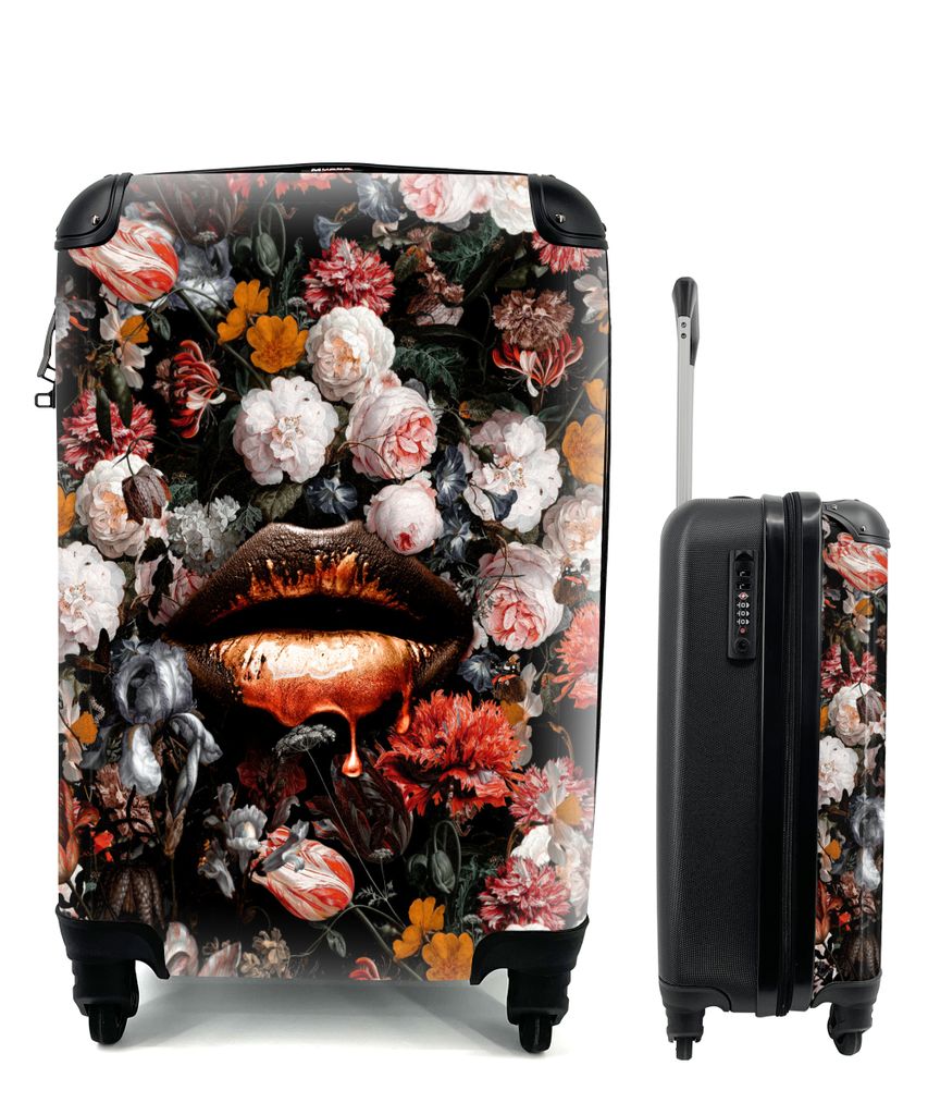 MuchoWow® Koffer Handgepäck Trolley Rollkoffer Kleine Produktbild 