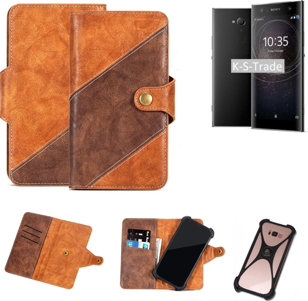 K-S-Trade Handy-Hülle Schutz-Hülle Bookstyle Case Produktbild 
