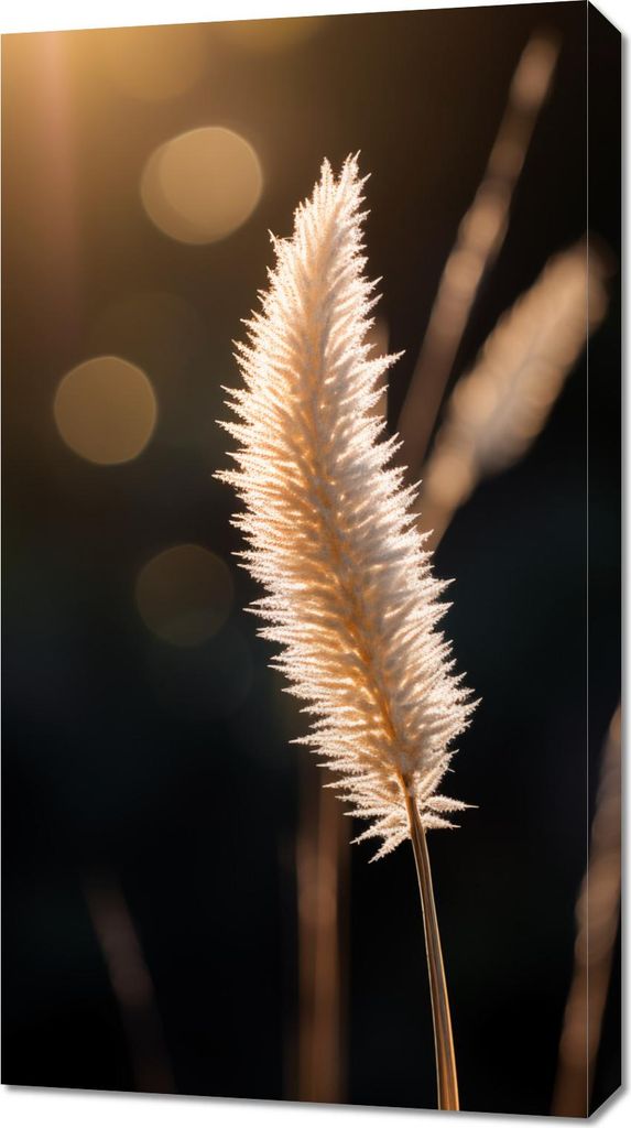 Bild 50x90cm Goldenes Licht