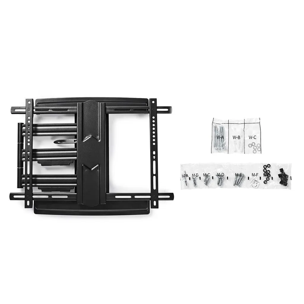 Support Mural TV Articulé et Pivotant 37-80" Nedis - Bras Long Portée