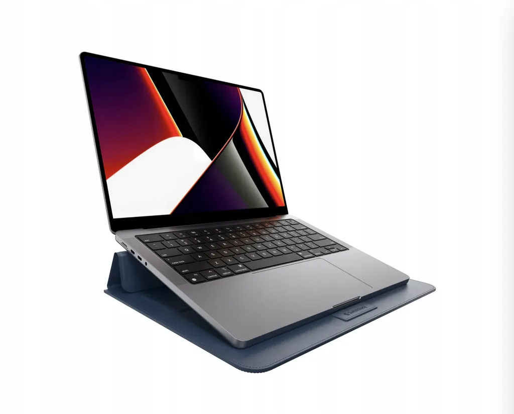 Housse Support Ordinateur MacBook Pro 16 et 15 pouces SwitchEasy Bleue
