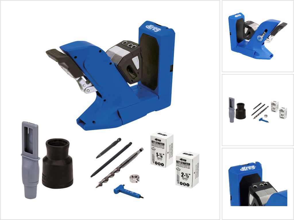 Kreg Pocket Hole Jig 720 KPHJ720-INT Automaxx One Motion Taschenloch GripMaxx