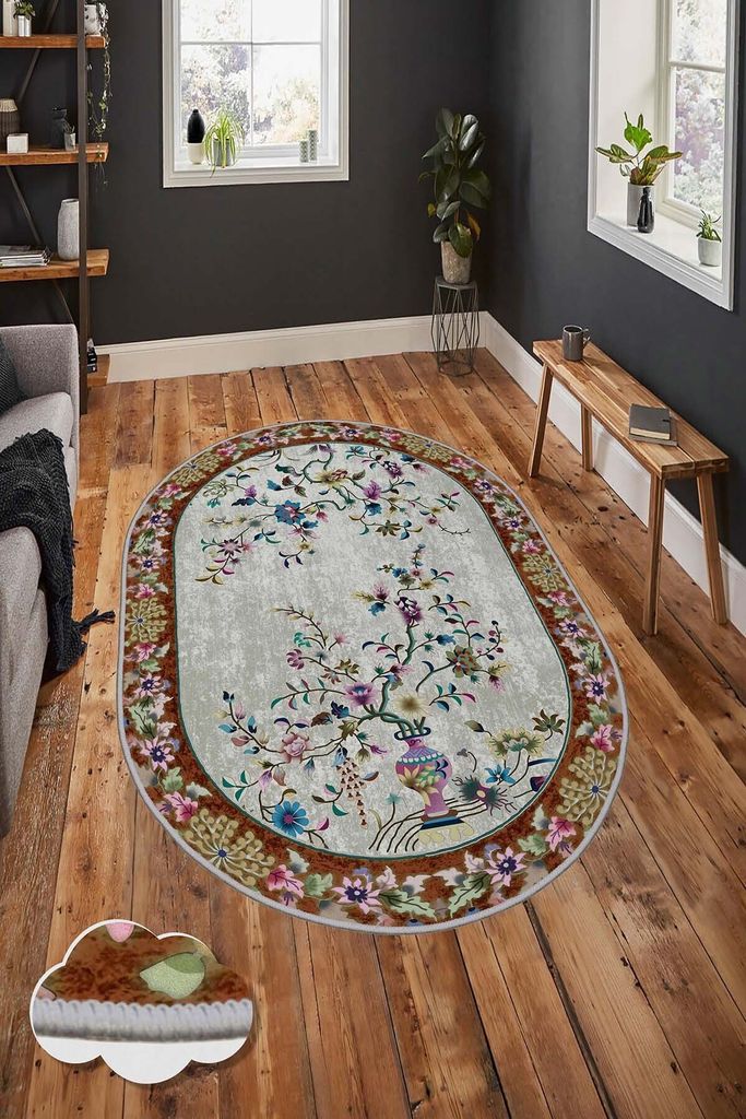 Conceptum Hypnose, HMNT921- HMNT921HFT, Bunt, Teppich, 50 x 80 cm, 100% POLYESTER