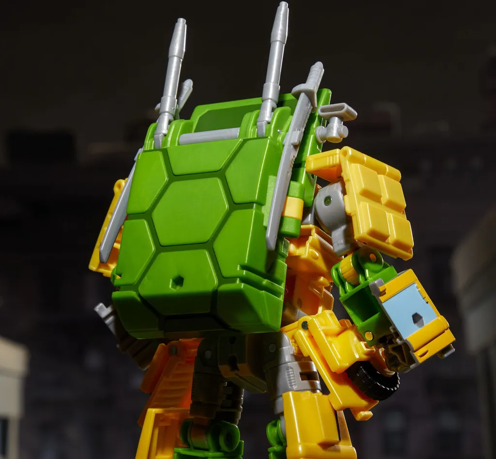 Robot Transformable Party Wallop Tortues Ninja et Transformers 24cm - 12