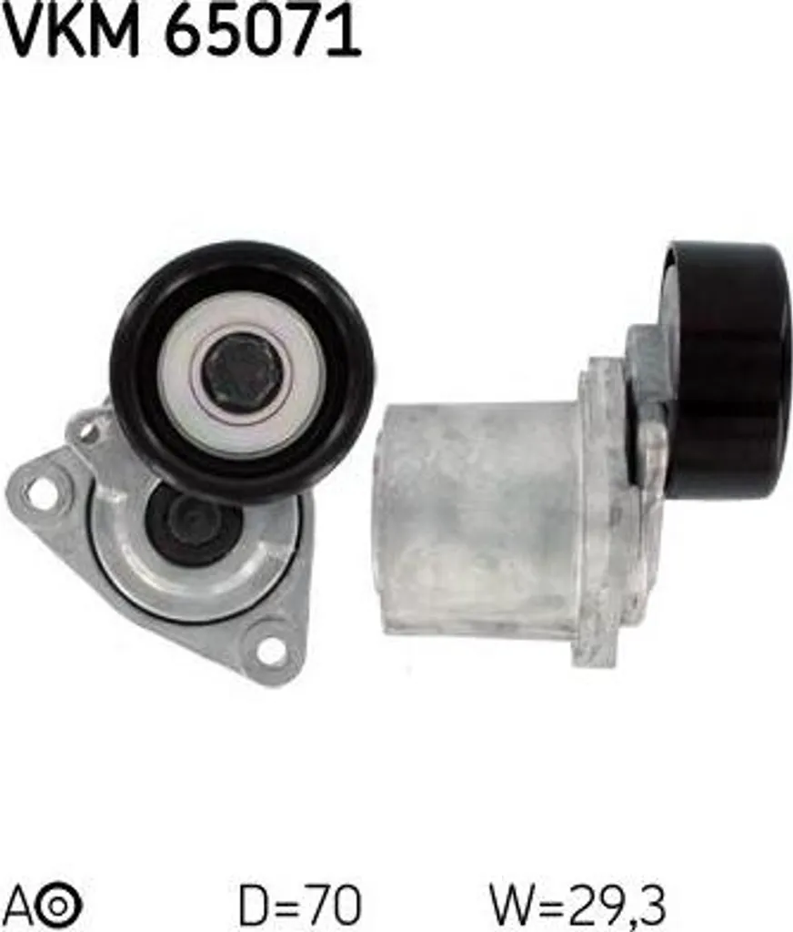 Galet Tendeur SKF VKM 65071 pour Entretien Moteur Hyundai et Kia 2.0
