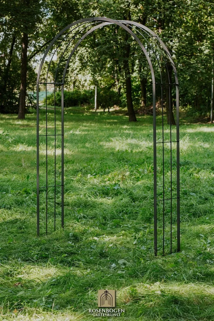 Arc de roses galvanisé EMMA 120 cm - Structure résistante aux intempéries - 5