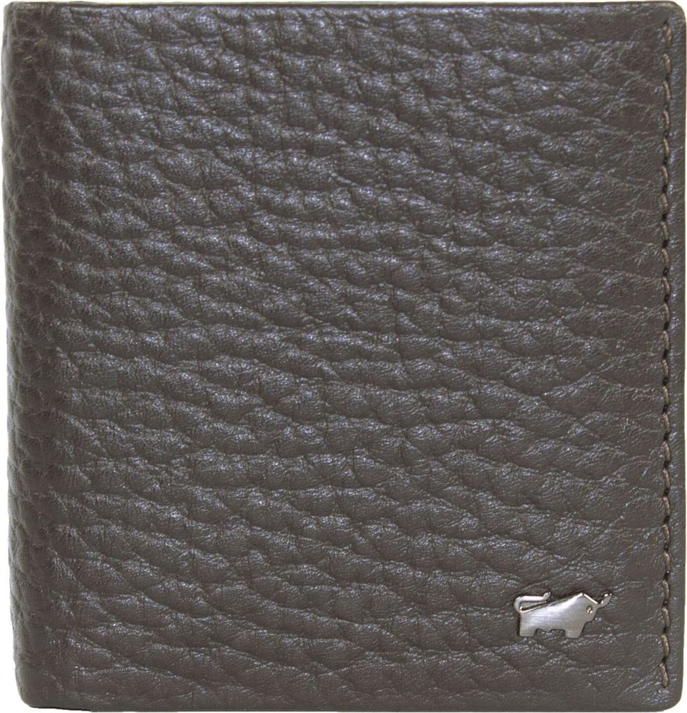 Braun Büffel Geldbörse Yannik RFID Wallet Carré 8CS Dark Brown dunkelbraun