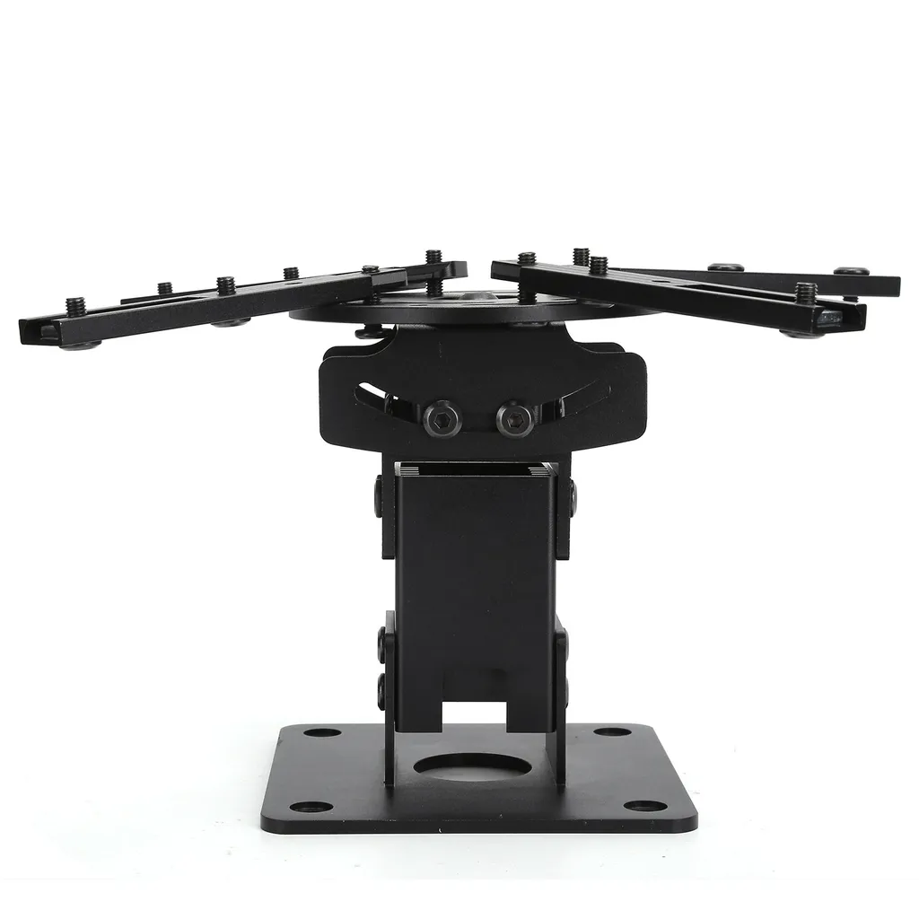 Support Projecteur Extensible et Ajustable pour Fixation Murale ou Plafond
