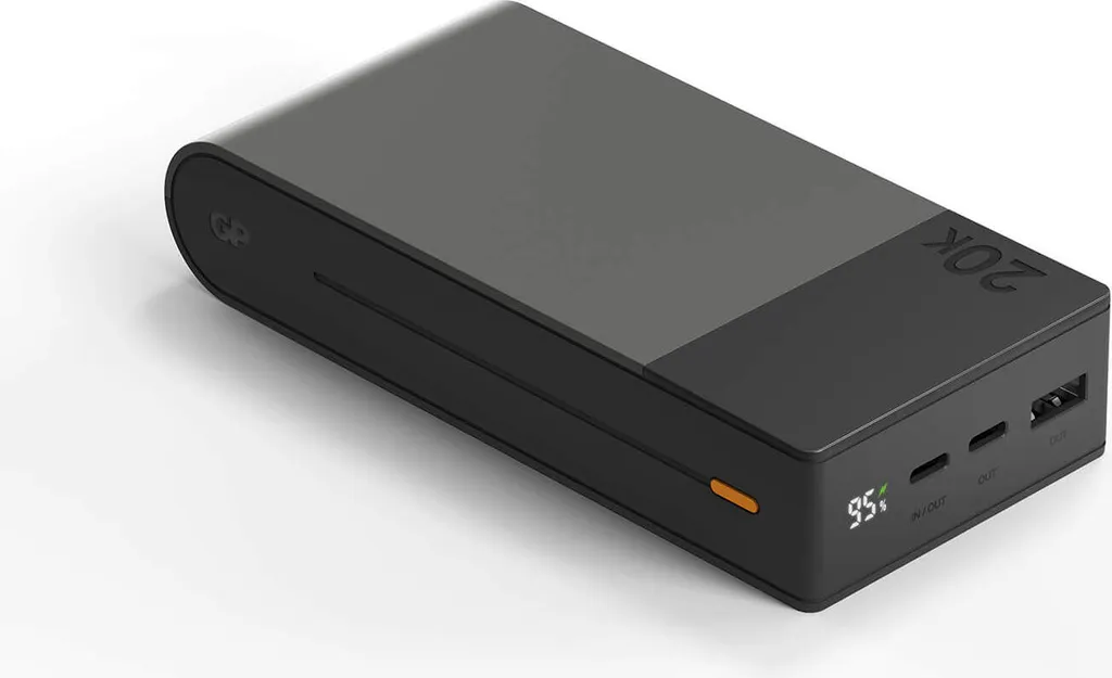 GP Powerbank M2+ 20000mAh Gris : Finissez-en avec le smartphone déchargé