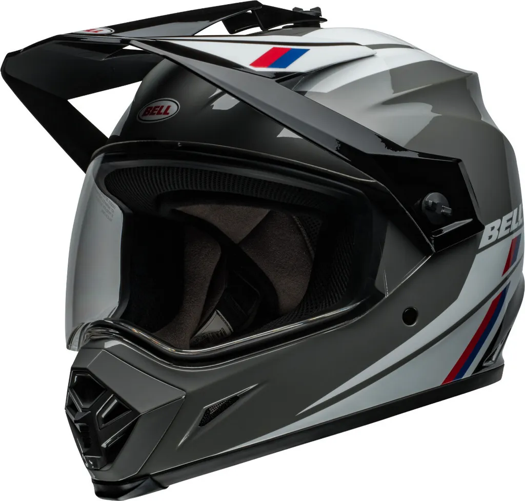 Casque Bell MX-9 Adventure MIPS Alpine protection intégrale gris S