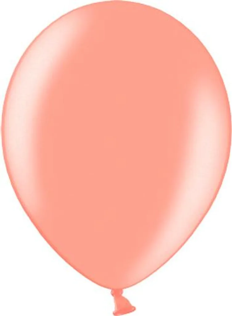 Ballons 23cm métal or rose lot de 100 pièces pour décoration de fête