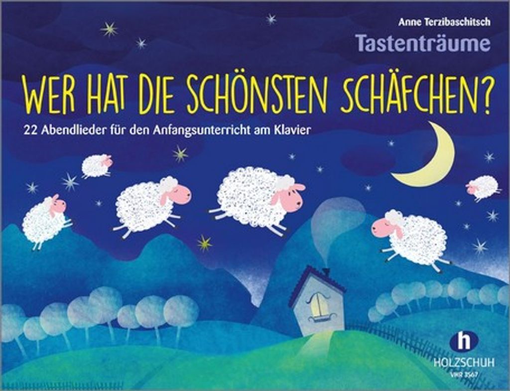 Wer hat die schönsten Schäfchen?für Klavier (mit Texten)