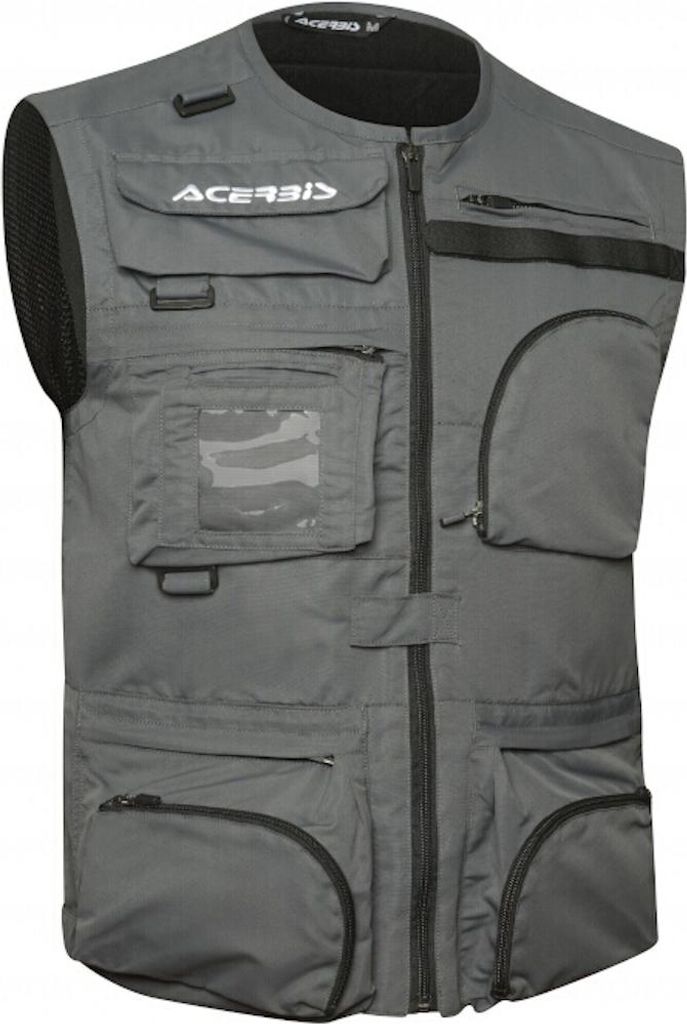 Acerbis Photographer Weste, grau, M