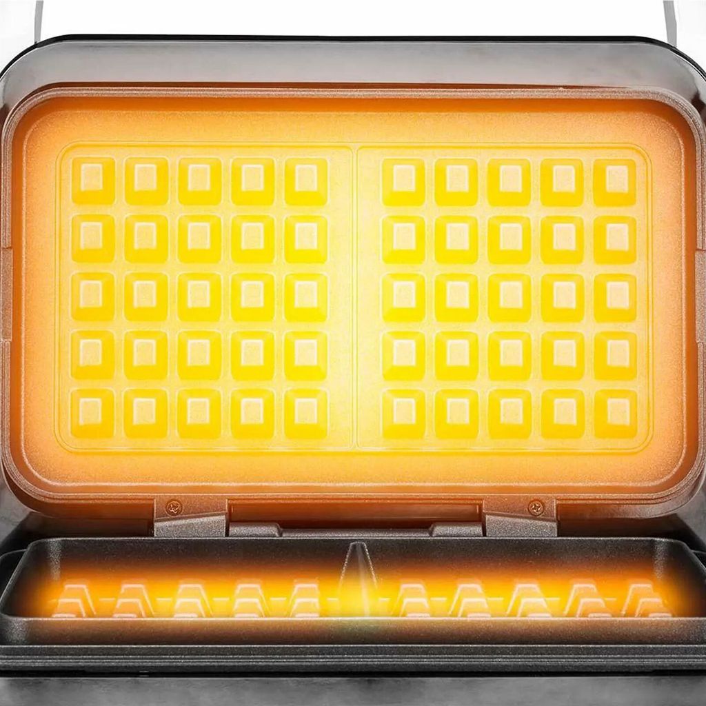 Gastroback 42424 Waffeleisen, Edelstahlgehäuse, 1600 Watt, Produktbild 3