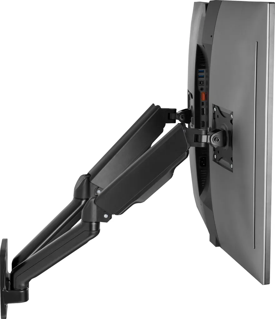 Support Mural Écran PC Extensible 90-540mm pour Double Moniteur 17-32 - 4