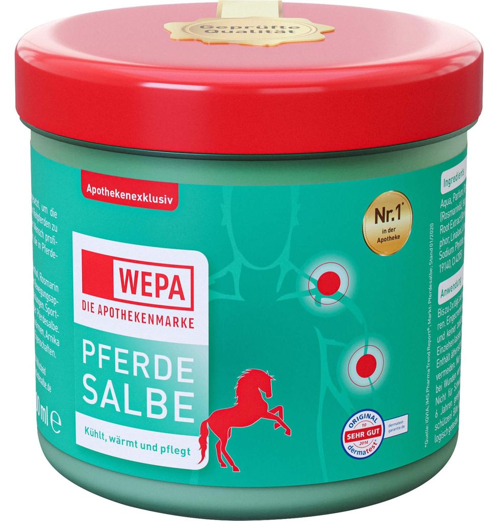 WEPA Unguento per cavalli, 250 ml Unguento Immagine del prodotto 