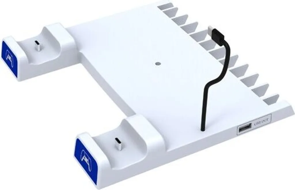 Support iPega PS5 Slim avec Double Chargeur Manettes et Ventilation - 4