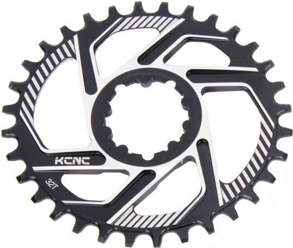 Kcnc Mtb Oval Dm Sram 3 Mm Offset Kettenblatt Schwarz 30t Schwarz 30t