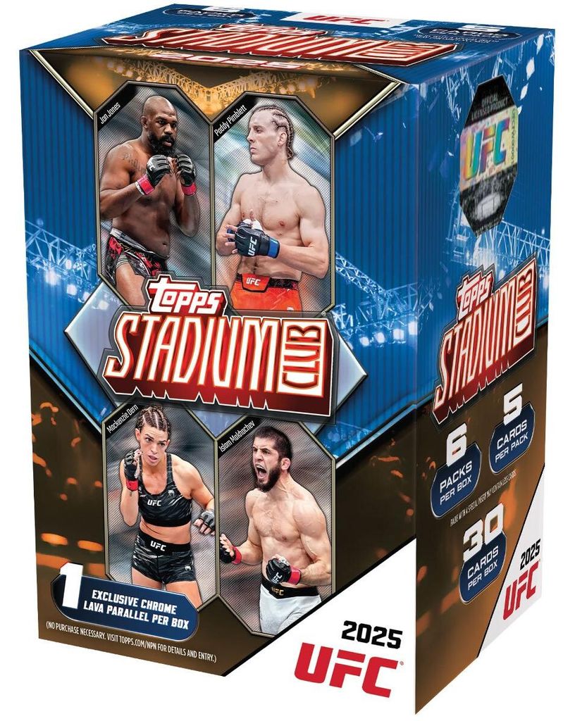 Topps Stadium Club UFC 2025 – 1 Value Box Produktbild 