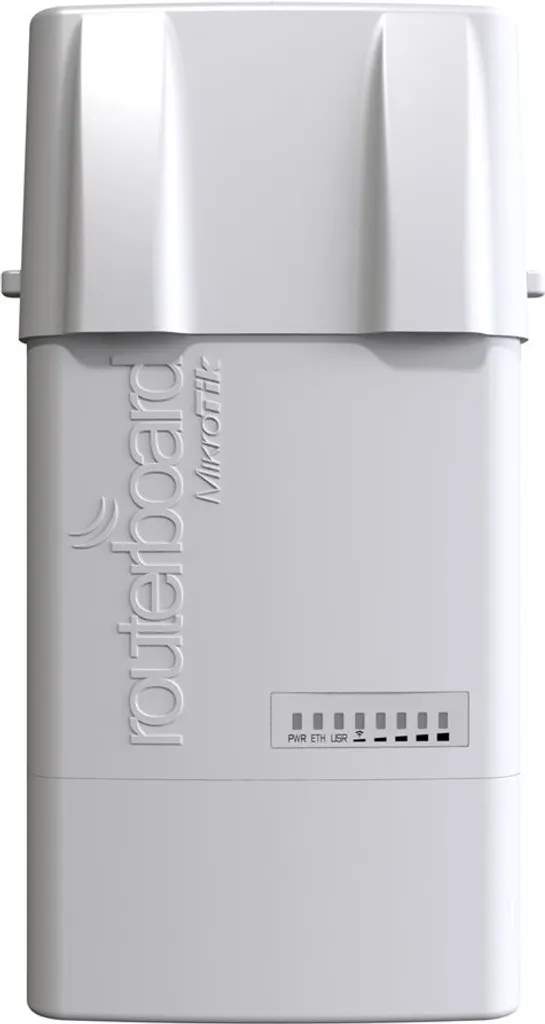 Point d'accès extérieur Mikrotik BaseBox 5 étanche avec alimentation PoE