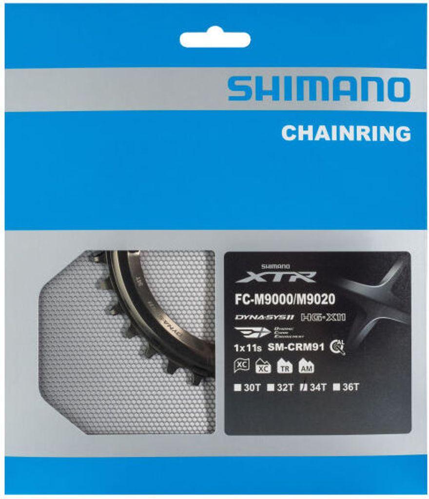 Shimano Kettenblätter XTR FC-M9000/M9020 1-fach, 34 Zähne