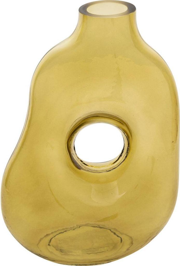 Donut-vase "kaki" grün h25cm - Atmosphera créateur d'intérieur