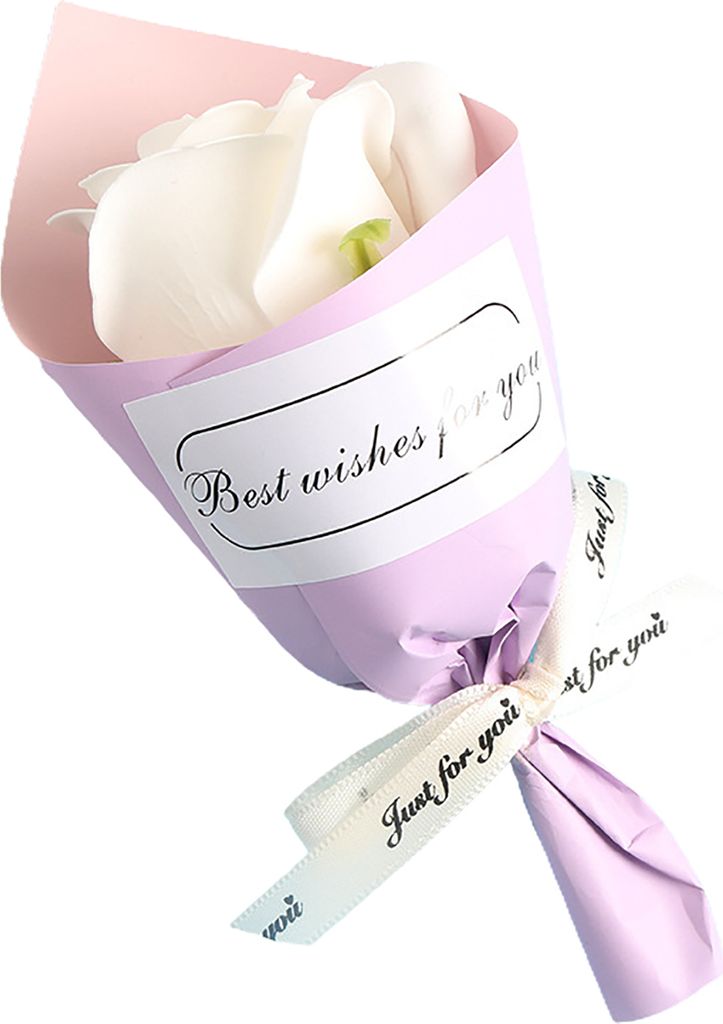 1 Bouquet Mini handgefertigt künstliche Seifenblumengeschenke Party Requisiten Home Ornament-3