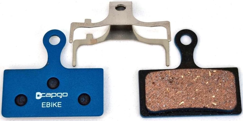 capgo BL05 E-Bike Bremsbeläge Shimano XTR/XT/SLX/Alfine/Deore - Verschleißarm...