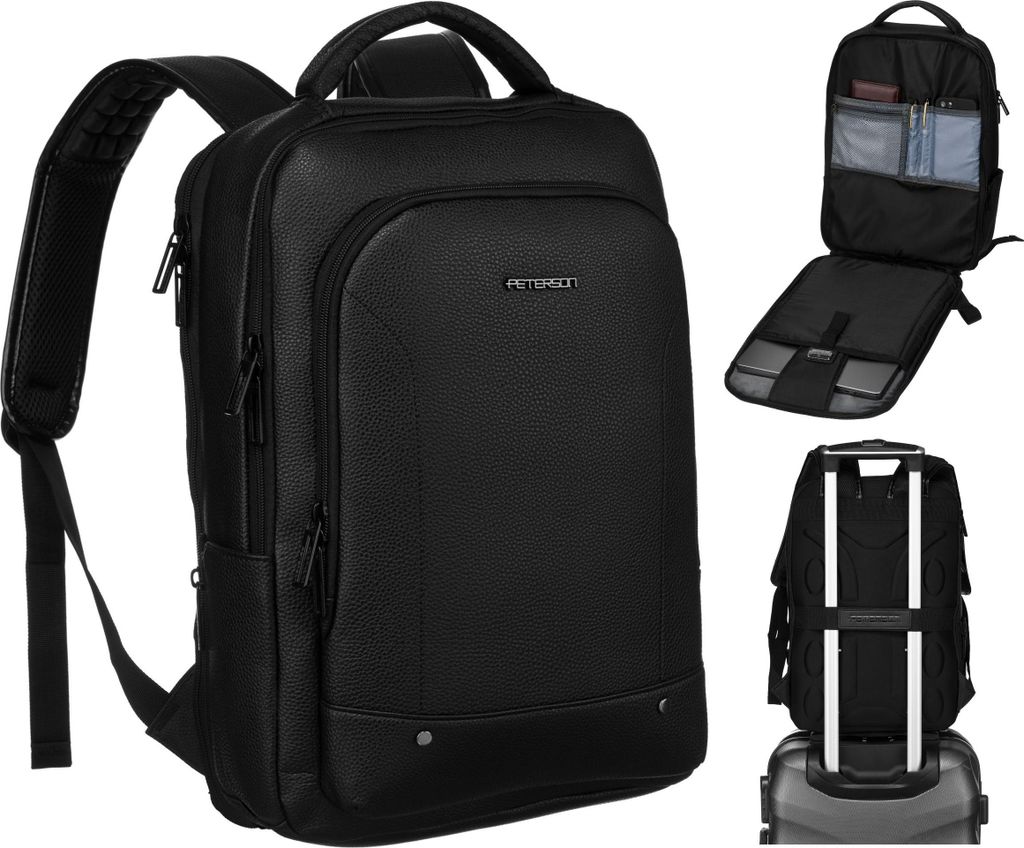 Peterson | Zaino da viaggio per laptop, con chiusura a Immagine del prodotto 
