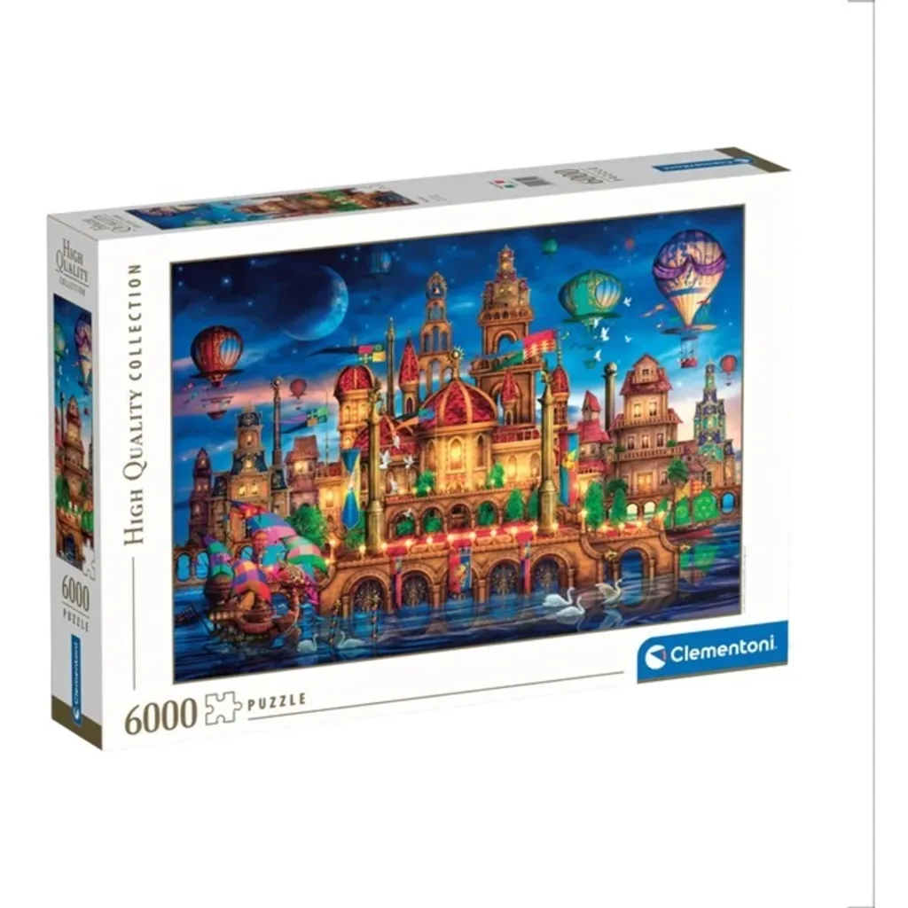 Puzzle Clementoni Downtown 6000 pièces finition High Quality précise