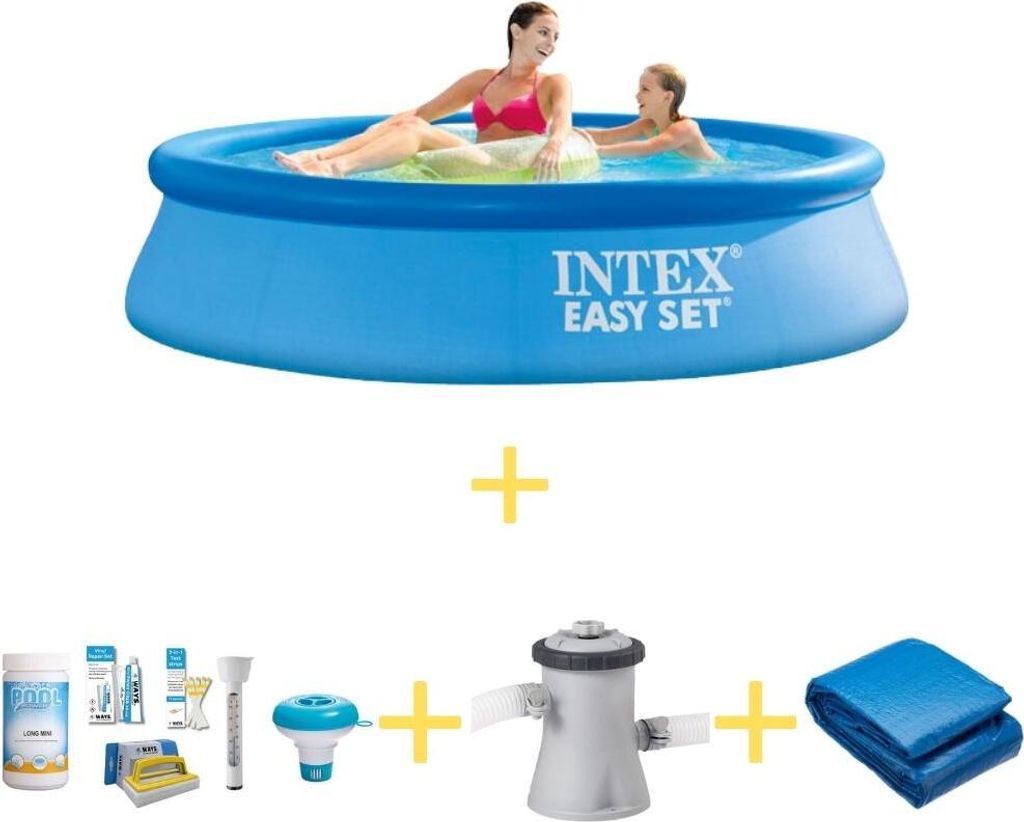 Intex Easy Set Pool - 244 x 61 cm - Inklusive WAYS Produktbild 