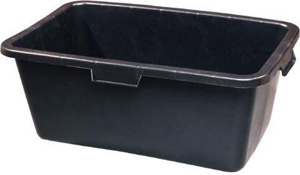 80 Liter Mörtelkasten schwarz Produktbild 