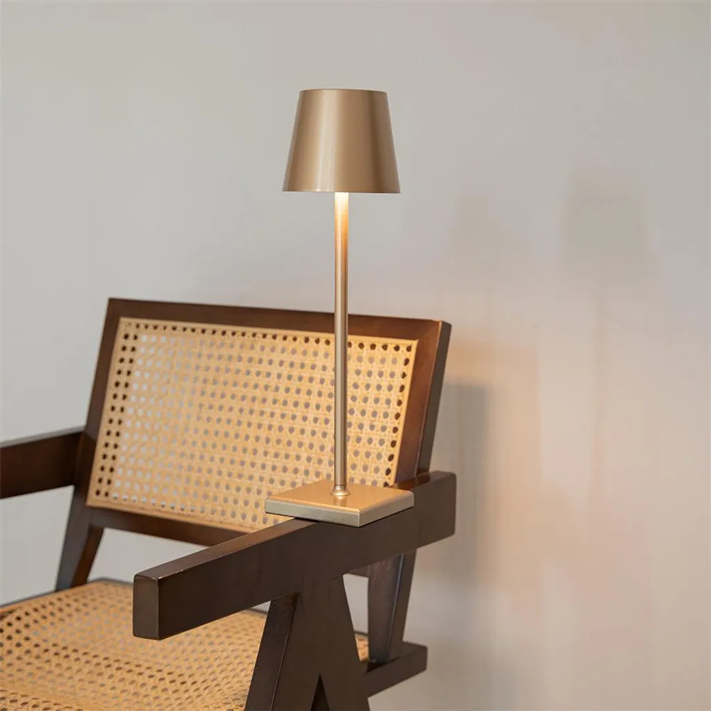 Lampe Tactile Facile à Allumer Fleur Or - Fini les Interrupteurs Cachés - 5
