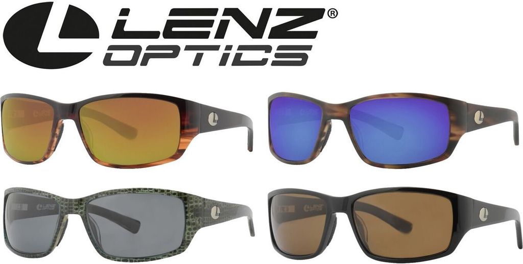 Lenz Optics Helmsdale Sunglass Edelstahlbügel / Acetatrahmen - Polbrille, Farbe (Rahmen/Gläser):Rahmen black tortoise / Gläser brown-copper mirror