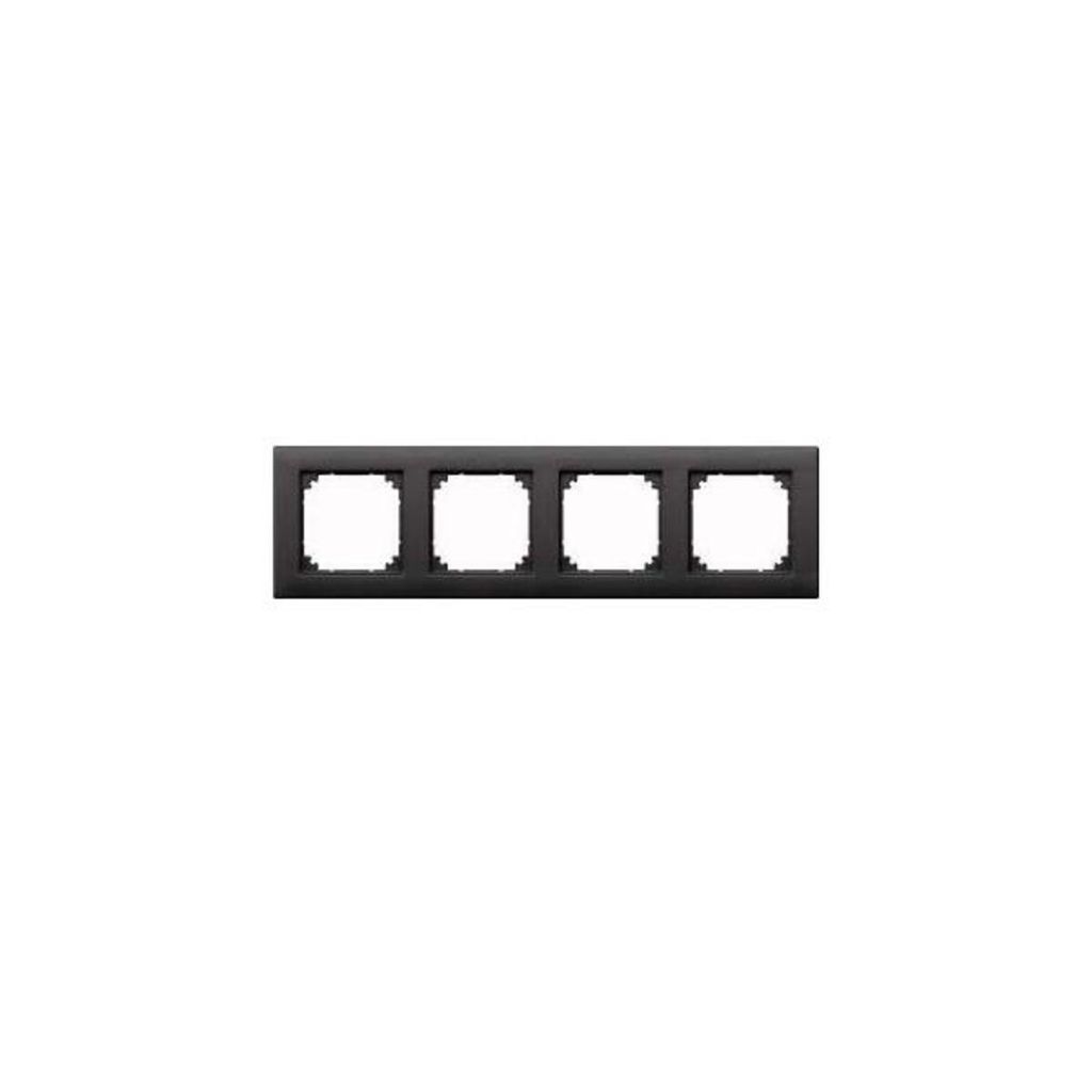Merten M-PLAN-Rahmen 4fach 486414 anthrazit