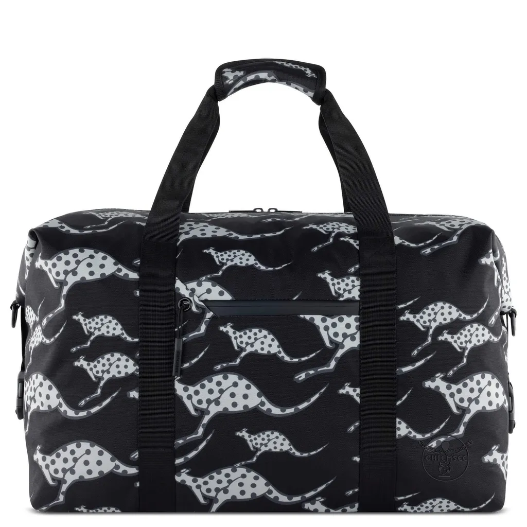 Sac de sport noir idéal pour la salle de gym et vos voyages de weekend