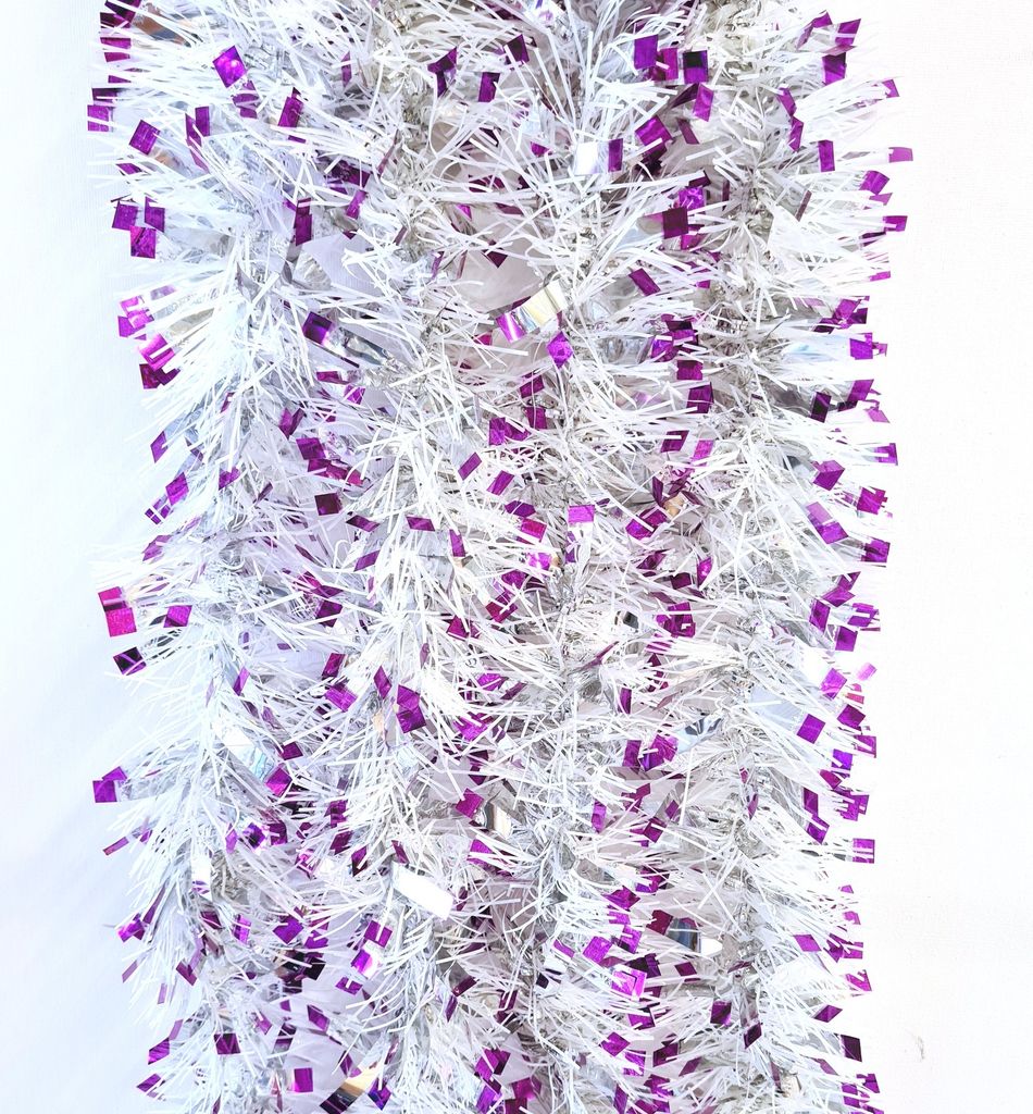 5m Lametta Weihnachtsgirlande Christbaumschmuck Girlande Produktbild 
