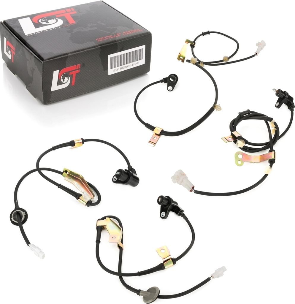 4x ABS Sensor Drehzahlregler vorne hinten für SUZUKI IGNIS Produktbild 