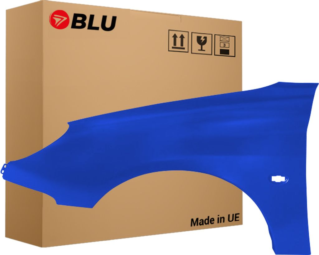 BLU Aile Compatible avec Peugeot 206 EGJ Gauche Blau Bleu Image du produit 